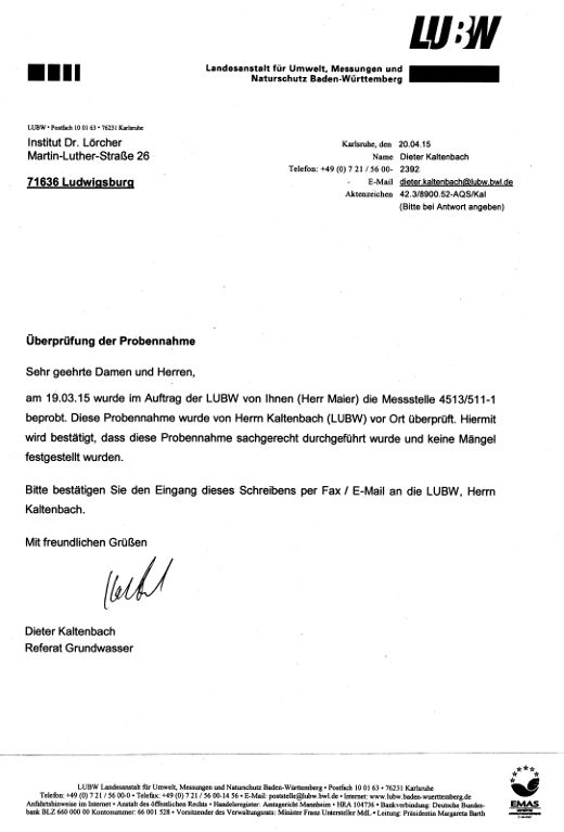 Audit LUBW 19.03.2015